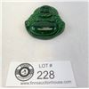Image 1 : Jade Buddha Pendant, 2"x2", 37.8g, Presidium Tested