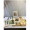 Image 1 : Lot Of Vintage Art, 9 Manet Color Lithograph Prints From 1953, Hole In 1 Norman Orr's Print, Harry A