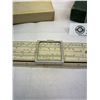 Image 2 : Vintage All Metal Slide Ruler In Original Case