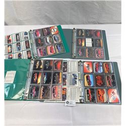 4 Binders Of Corvette Trading Cards In Sleeves