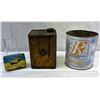 Image 1 : Vintage Collectible Tin Lot, Royal Ite, Anti Freeze, Repair Tin, Etc.