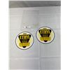 Image 1 : Pair Of Ethyl Gasoline Corporation Gas Pump Stickers