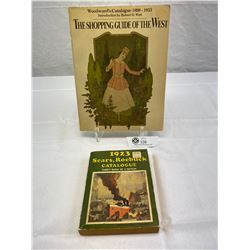 2 Nice Reproduction Catalogues From Woodward's And Sears