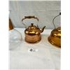 Image 2 : Nice Copper Shelf Lot Of Collectibles, Teapot, Etc.