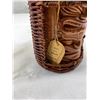 Image 2 : Vintage Aloha From Hawaii Money Tiki Mug With Wicker Holder