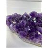 Image 2 : Large Natural Amethyst Crystal Stone, 10.75"x5"x2"