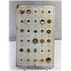 Image 2 : Nice Lot Of Vintage Salesman Sample Button Sheets