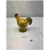 Image 1 : Vintage Calderone Hand painted Chicken, Candy Or Cookie Jar, 7"T