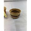 Image 2 : Nice Lot Of 3 Woven Native Baskets