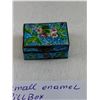 Image 2 : Small Enamel Pill Box Marked China