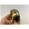 Image 2 : Vintage Gold Filled Bangel Bracelet With Floral Engraving, 1"W