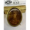 Image 2 : Small Picture Of WW1 Soldier In Brass Frame, 1/75"x1.25"