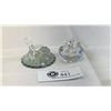 Image 1 : 2 Very Nice Small Crystal Figures