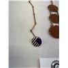 Image 2 : Nice Lot Of Vintage Pocket Watch Chains And Fobs