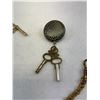 Image 2 : Nice Lot Of Vintage Pocket Watch Chains And Fobs