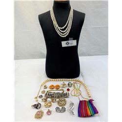 Nice Mixed Lot Of Costume Jewelry