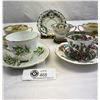 Image 2 : Nice Lot Of 7 Vintage Cups And Saucers