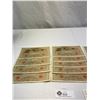 Image 2 : 13 Consecutive 1000 Mark Bank Notes, 1910 Imperial Germany Notes In Very Nice Condition