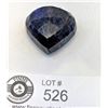 Image 2 : Heart Shaped Sapphire, 320.95 CT, 64.19g, 43x43x17mm, Madagascar