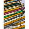 Image 2 : Vintage Cigar Box Filled With Pencils With Old Advertising, Nice Lot