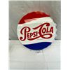 Image 2 : 1993 Pepsi Cola 19" Diameter Bottle Cap Sign In Good Condition