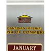 Image 2 : Vintage Canadian Imperial Bank Of Commerce (CIBC) Perpetual Calendar, Complete And In Excellent Shap