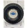 Image 2 : 2 Good Year Rubber Tire Ash Trays With Glass Inserts, Excellent Condition