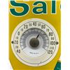 Image 2 : Vintage 1960's Salem Cigarettes Lithographed Tin Thermometer, Working Condition