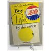 Image 1 : Vintage Pepsi Cola Cooler Door Advertisement