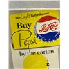 Image 2 : Vintage Pepsi Cola Cooler Door Advertisement