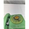 Image 2 : Nice Vintage Green Rotary Wall Phone