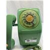 Image 3 : Nice Vintage Green Rotary Wall Phone