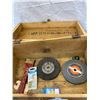 Image 2 : Old Wooden Tool Box And Contents, As Found