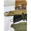 Image 2 : Box Lot Of Holsters, Gun Webbing, Tapes, Etc.