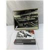 Image 1 : Large Picture In Frame Of WW2 Air Hanger Plus Hardcover Book The Second World War Experience