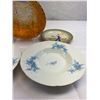 Image 2 : Nice Vintage Carnival Glass Bowl With Other Dishes