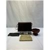 Image 1 : Nice Lot Of 3 Vintage Purses Plus Decorative Napkin Ring Holders In Case