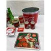 Image 2 : Misc. Coca-Cola Collectible Lot, Ice Bucket, Bangladesh Coca-Cola Cup, Etc.