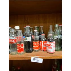 Large Lot Of Over 20 Coca-Cola Vintage Bottles, Mostly Full