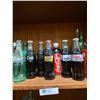 Image 1 : Nice Lot Of Vintage Coca-Cola Bottles, Different Labels And Bottle Carrier