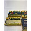 Image 2 : 5 Boxes Of Dominion Canadian Industries Limited Empty Cartridge Boxes, 308 Winchester, Not Live Roun