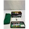 Image 2 : Complete Texas Poker Game In Tin Box Plus Old Esso Keychain