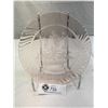 Image 1 : Vintage Mickey Mouse Etched Glass Plate Walt Disney Productions