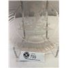 Image 3 : Vintage Mickey Mouse Etched Glass Plate Walt Disney Productions