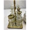 Image 2 : 2 Vintage/Antique Condiment Curriers For Dining Room Table