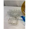 Image 2 : Nice Lot Of Vintage Depression Glass And Other Bowls And Decorative Pieces