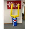 Image 1 : 82"T Pepsi Blow Up Can With Field Goal Store Display, Hard To Find