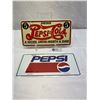Image 1 : 2 Pepsi License Plates, Brand New, Still Sealed