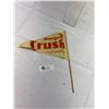 Image 1 : 1940's 10"W Orange Crush Flag