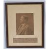 Image 1 : THEODORE ROOSEVELT AUTOGRAPH a matted cut sig